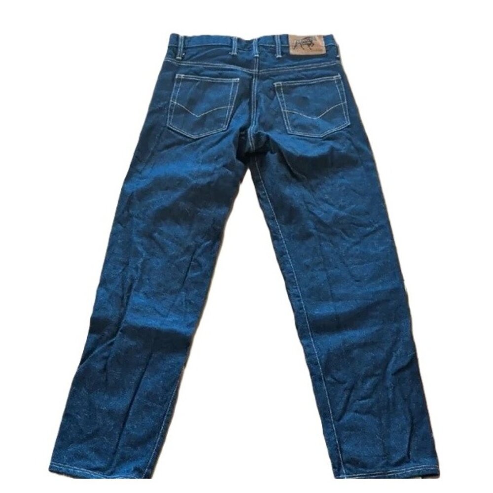 Branded Denim Style 102 Jeans 32x34 Raw Indigo USA Made DISCONTINUED - Picture 2 of 5